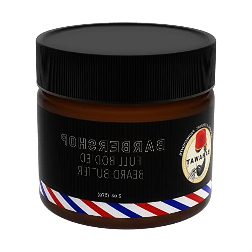 IO-Style Bahawat Beard Butter for Men - Leave-In Conditioner & Softener, Barbershop Scent (2oz) - Perfect for Daily Grooming & Styling