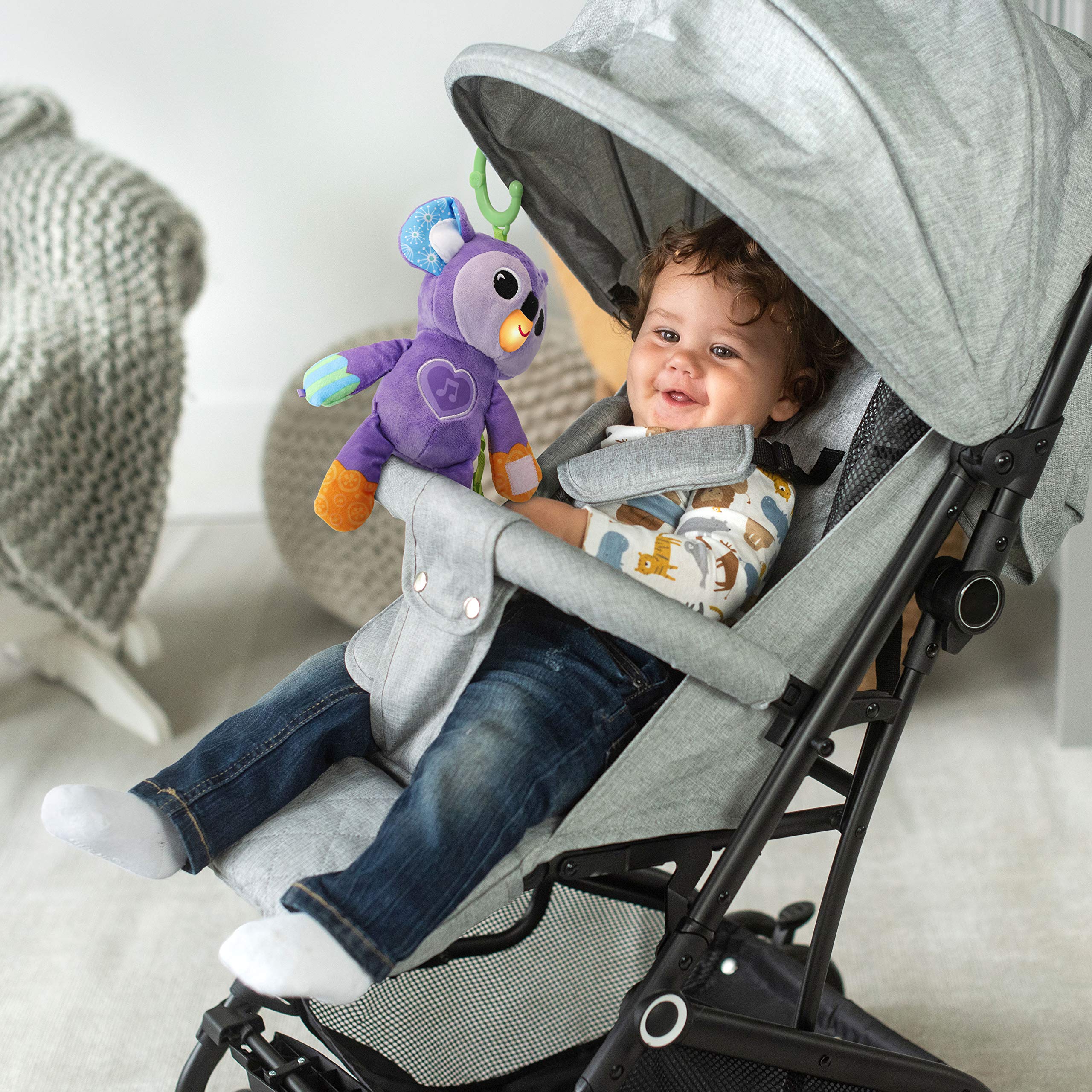 VTech Grab & Go Koala Interactive Learning Toy - Bilingual English/French Educational Game for Toddlers & Preschoolers - Perfect for Travel, Playtime & Early Childhood Development
