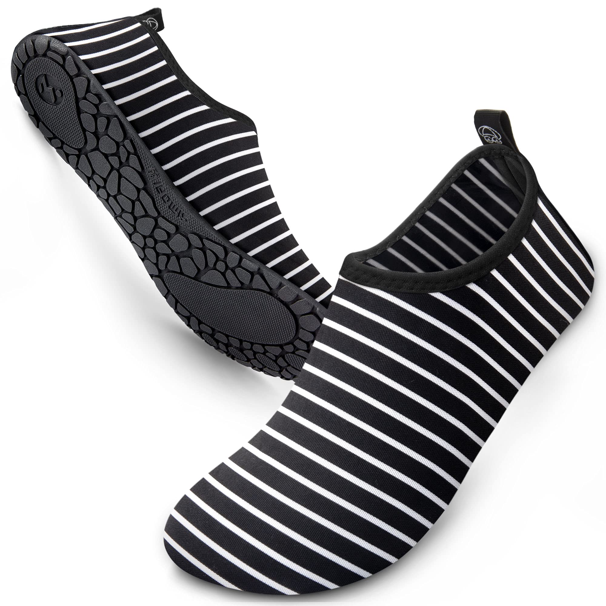 SIMARI Water Shoes for Women & Men - Quick-Dry Swim Shoes for Beach, Pool, Surfing, Yoga & Outdoor Activities - Barefoot Aqua Socks for Water Sports & Exercise (SWS001) - Perfect for Summer Vacations, Water Parks & Aquatic Adventures