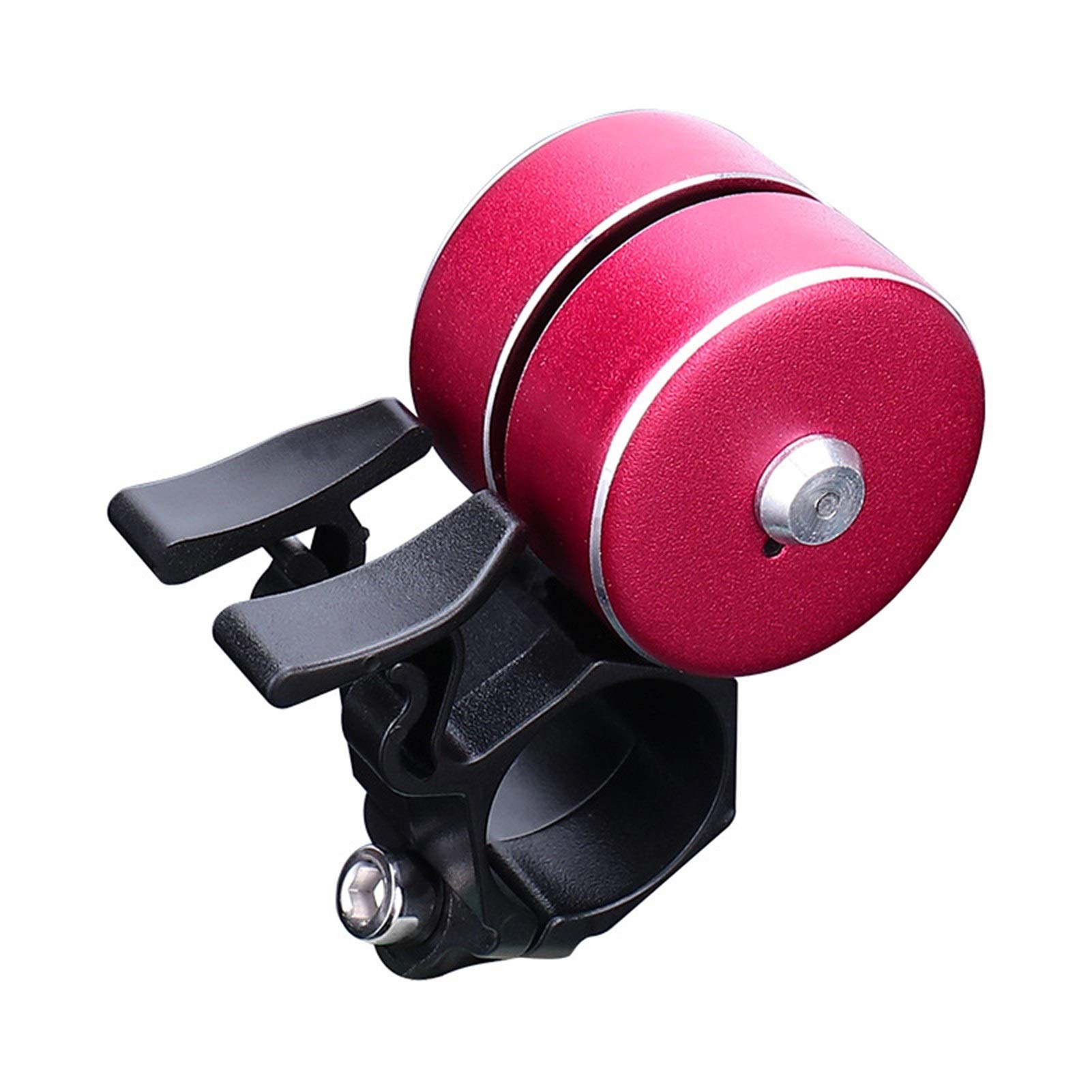 **Premium Aluminum Alloy Bike Bell - Loud & Durable MTB/Road Bike Handlebar Horn - Safety Warning Bell for Cycling, Commuting & Outdoor Adventures (Red)**