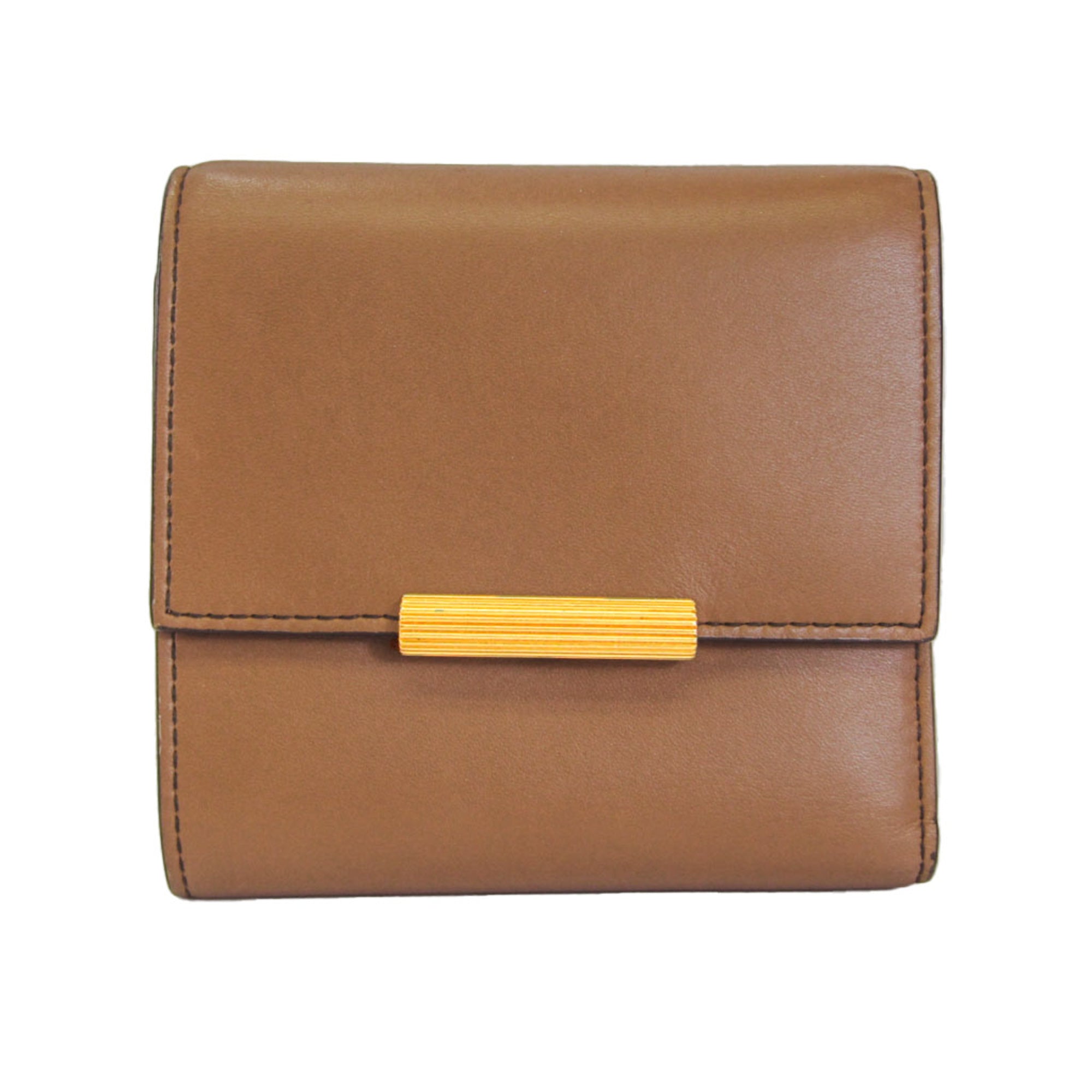 Premium Brown Leather Tri-Fold Wallet for Men - RFID Blocking, Gift Box & Dust Bag Included - Perfect for Travel, Business & Everyday Use