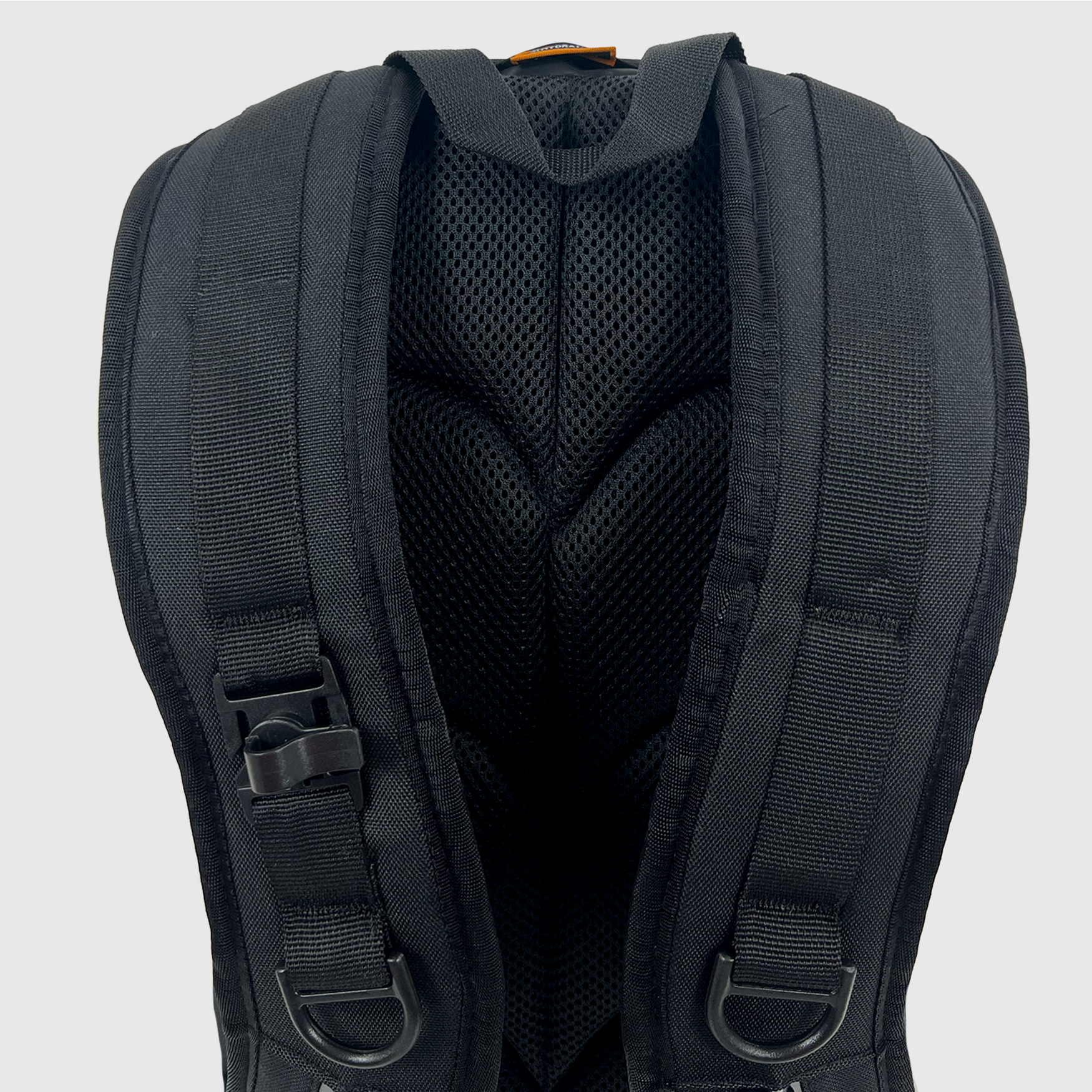 Black Wolf Trace II 16L Backpack - Lightweight Hiking Daypack for Men & Women - Water Resistant Outdoor Gear for Travel, Camping & Daily Use (Jet Black)