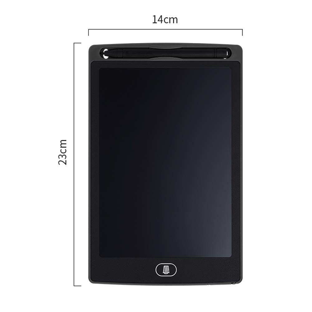 10 Inch LCD Writing Tablet with Lock Screen - Red Digital Notepad for Kids & Adults, Perfect for Notes, Drawing & Shopping Lists at Home, School or Office