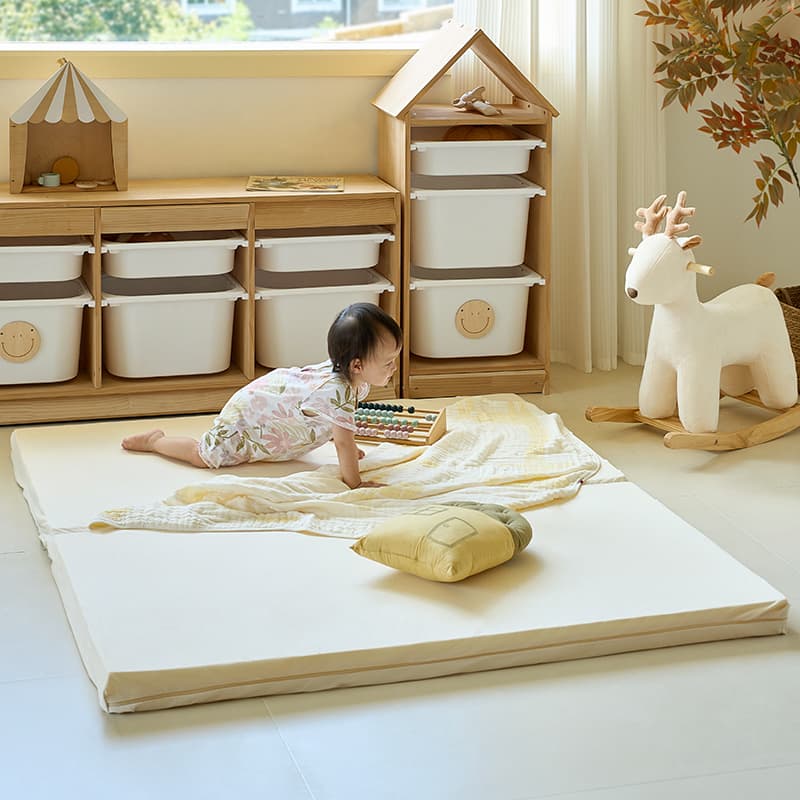 2-Stage Crib & Toddler Bed Mattress Topper - Waterproof, Hypoallergenic, Breathable - Perfect for Nursery, Daycare & Travel Use