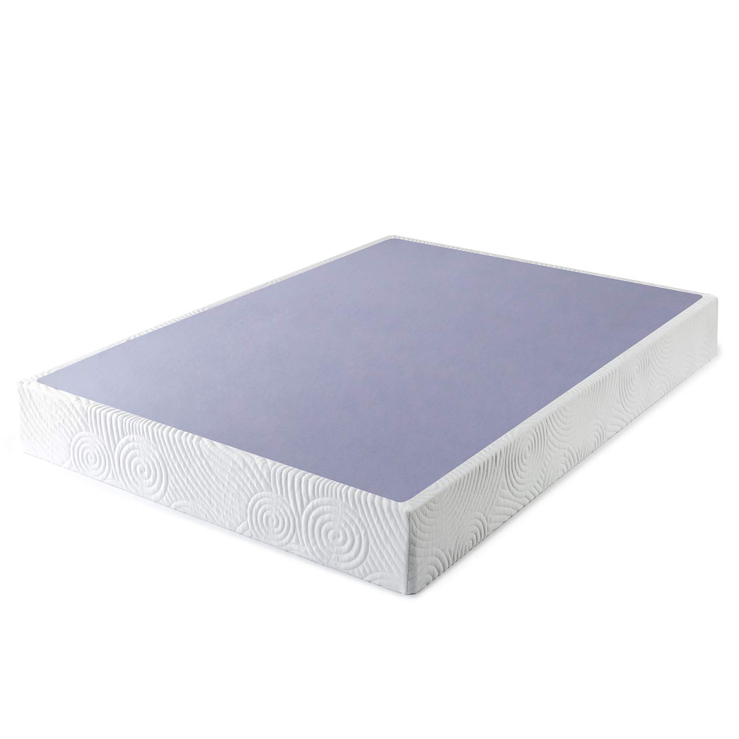 ZINUS 9 Inch Metal Box Spring with Wood Slats - Full Size Mattress Foundation, Sturdy Steel Structure & Easy Assembly for Bedroom, Guest Room, or Dorm