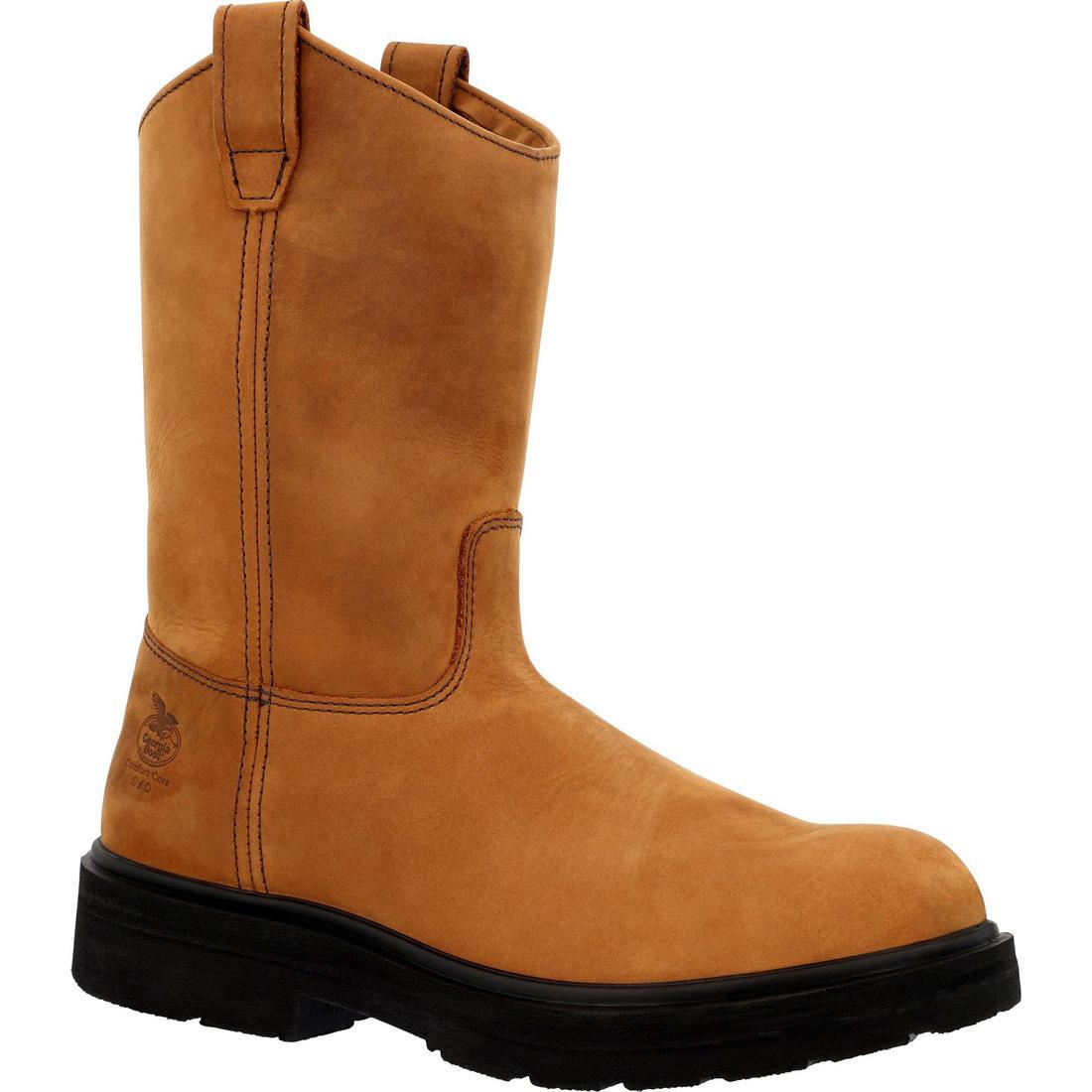 Steel Toe Static Dissipative Work Pull On