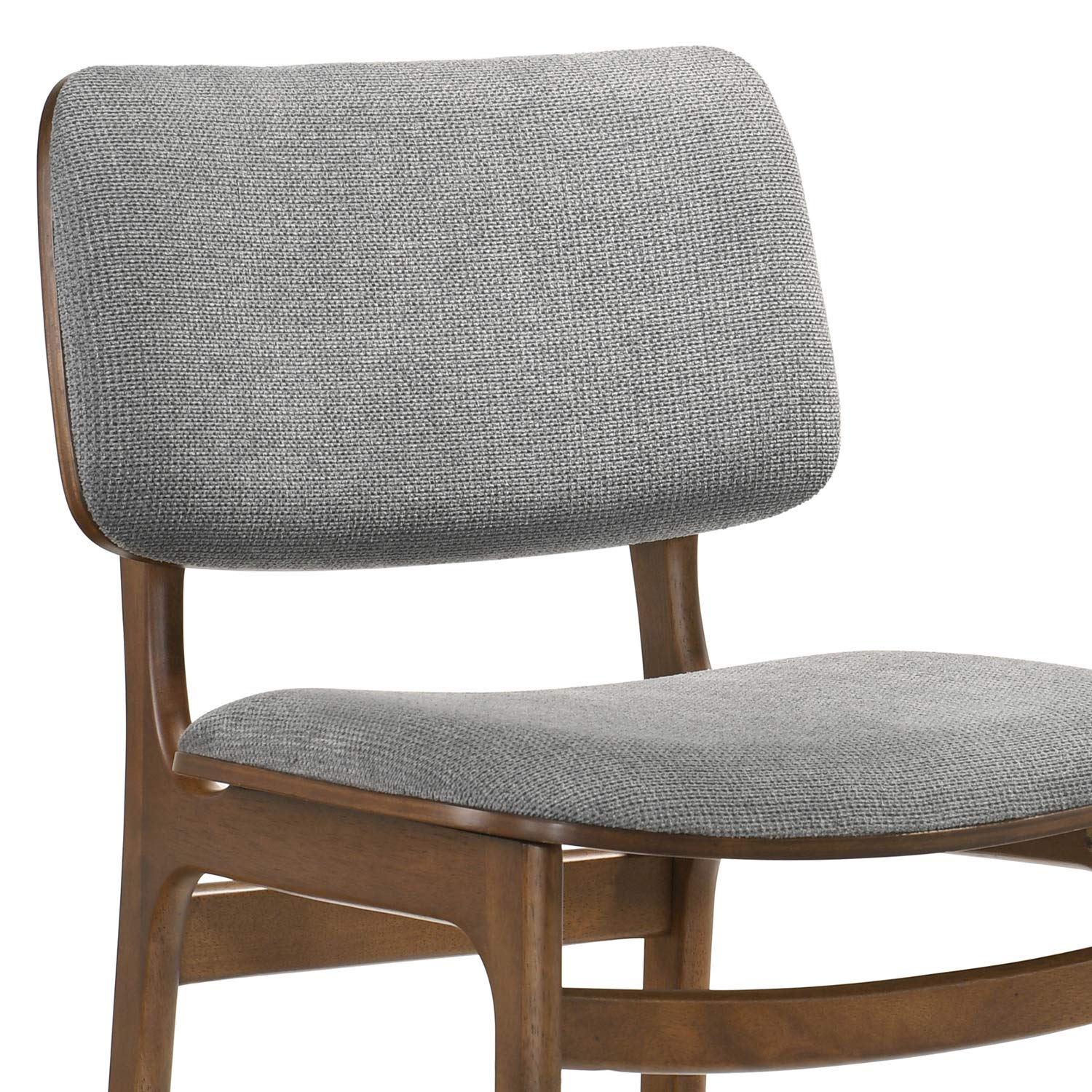 Armen Living Lima Wood Dining Accent Chairs Set of 2 - 20