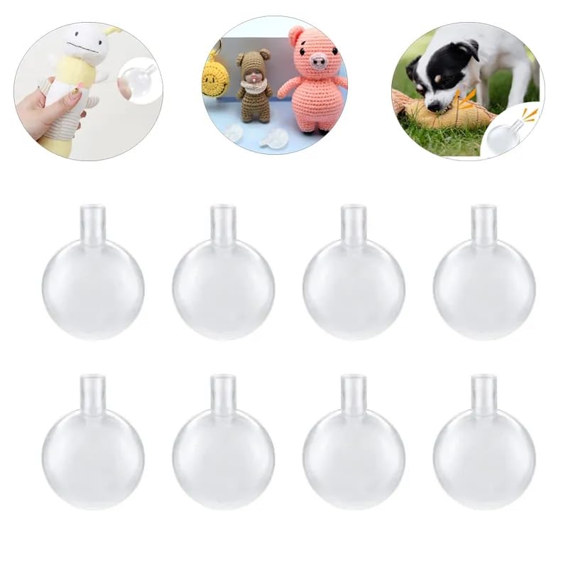 50 Pcs 35mm Squeakers for Dog Toys - Pet Toy Repair Parts, Replacement Noise Makers for Puppy Chew Toys - Perfect for DIY Pet Toy Fixes and Interactive Playtime