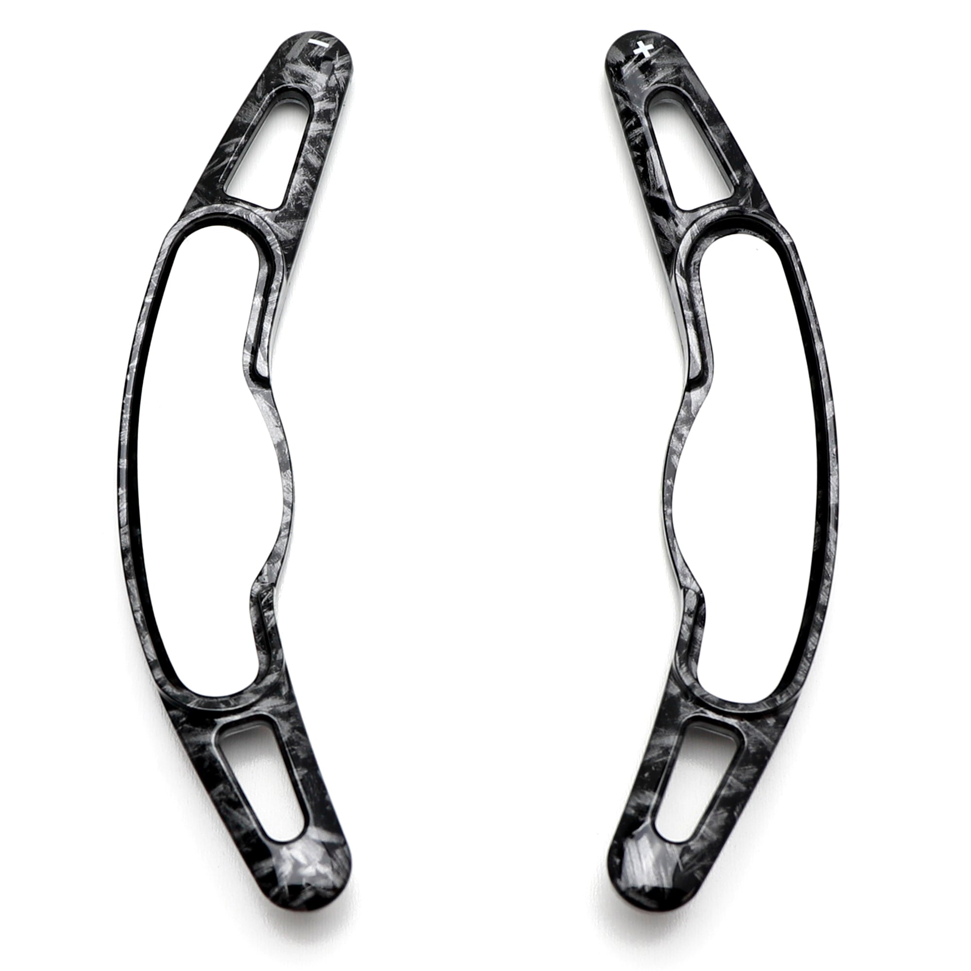 Premium Forged Carbon Fiber Steering Wheel Paddle Shifters for MINI Cooper F55 F54 F60 Models - Enhance Driving Performance & Sporty Look (Perfect for Racing, Track Days & Street Driving)