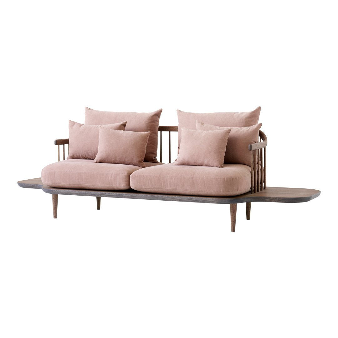 FLY SC3 2-Seater Sofa with Side Tables - Modern Living Room Furniture for Small Spaces | Perfect for Apartments, Condos & Cozy Home Decor