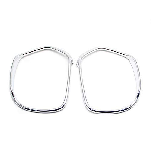 Chrome Motorcycle Mirrors Trim Decoration for Honda Goldwing GL1800 (2001-2012) - Enhances Style & Visibility for Touring Riders