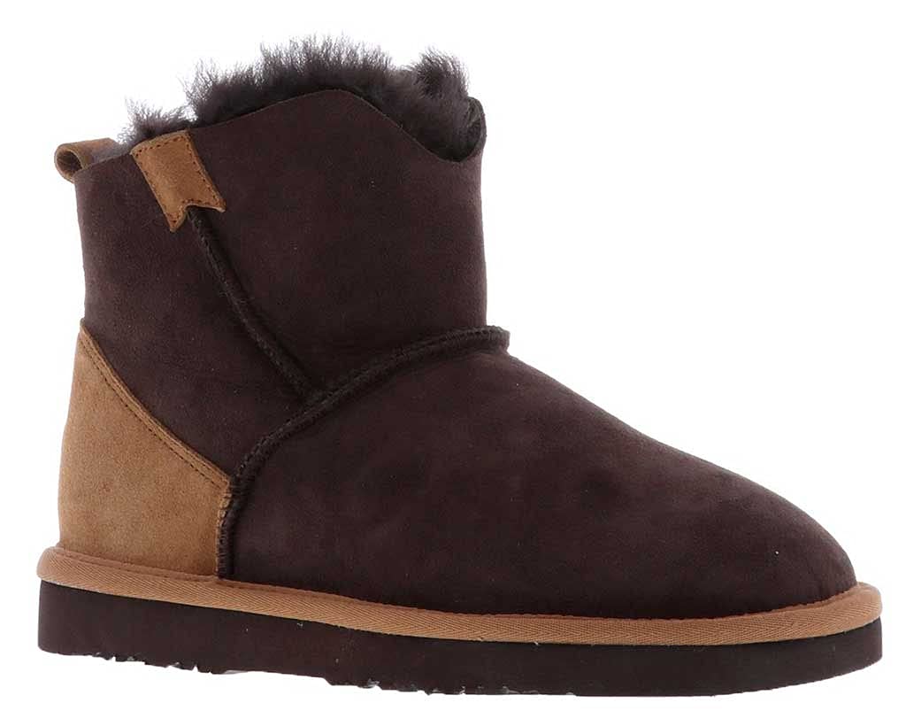 Lamo Women's Lucie Doubleface Chocolate 9 B(M) US Boots - Comfortable Winter Snow Boots for Women, Waterproof & Warm, Perfect for Outdoor Activities, Hiking, and Casual Wear