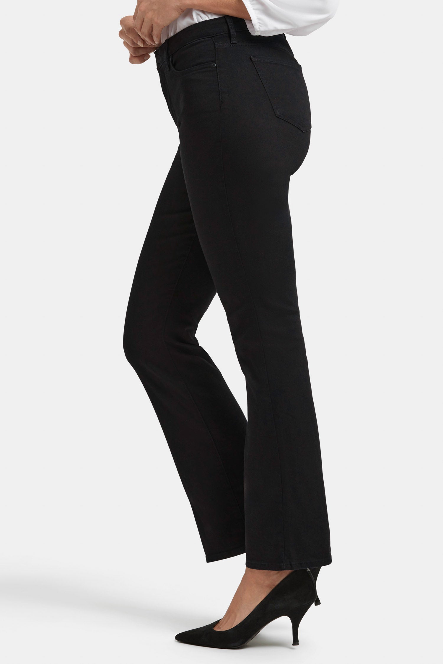 Barbara Bootcut Jeans for Women - Classic Black Denim Pants with Stretch Comfort | Perfect for Casual Wear, Office & Date Night Outfits