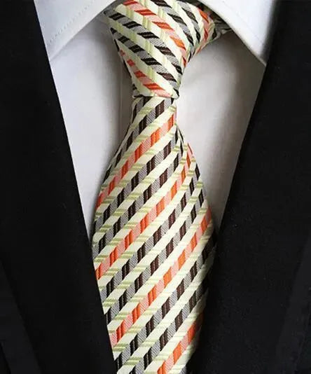 Elegant Silk Necktie for Men - Premium Quality, Perfect for Business & Formal Events