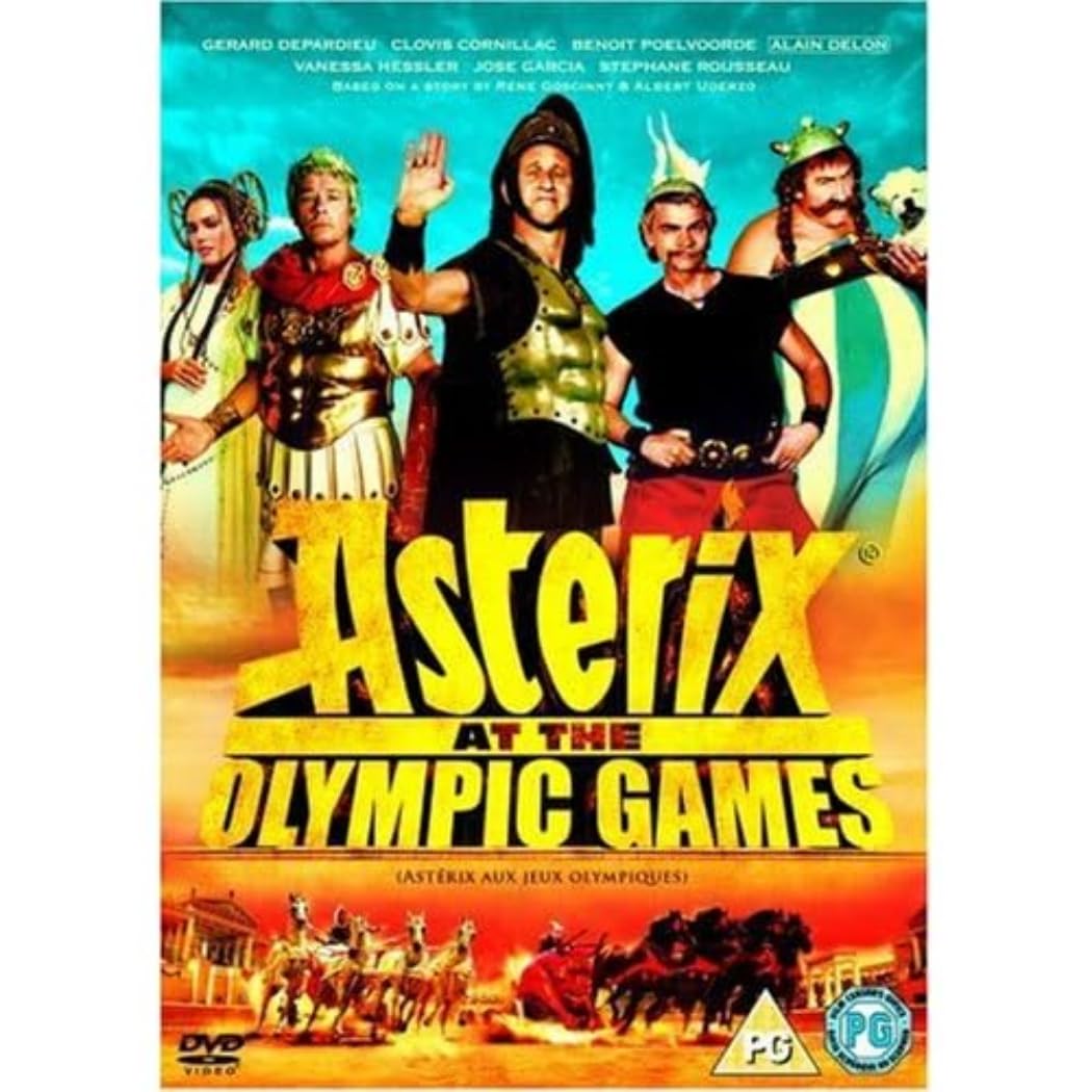 Asterix at the Olympic Games (Astérix aux Jeux Olympiques) [Region 2] - Classic French Animation for Family Movie Nights
