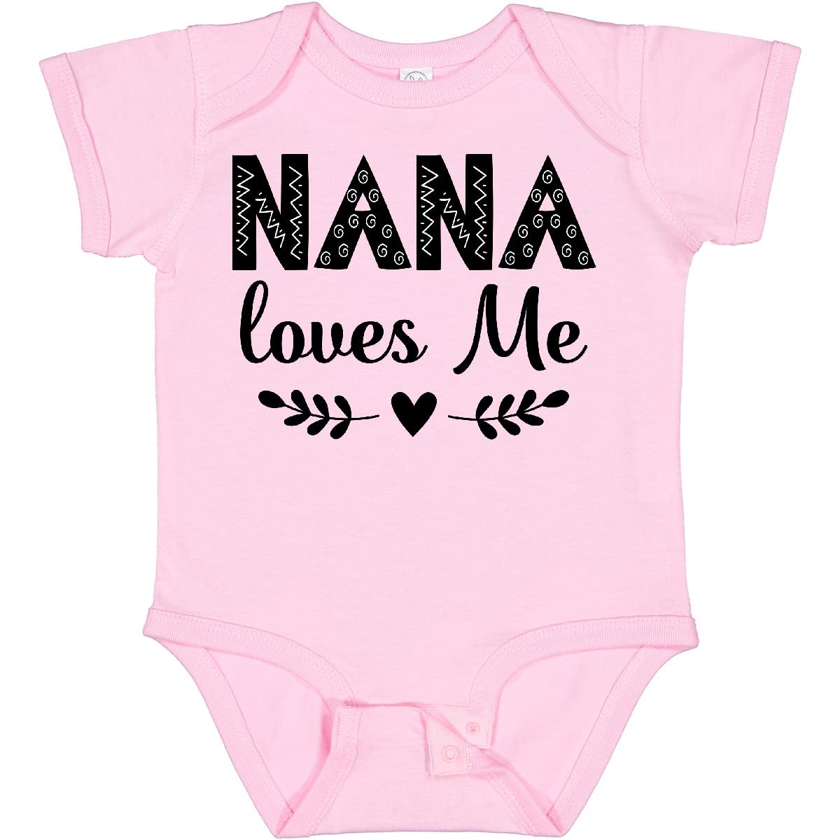 Inktastic Nana Baby Girl Clothes - Cute Infant Bodysuit for Newborns & Toddlers - Perfect for Family Photos, Playdates & Everyday Wear