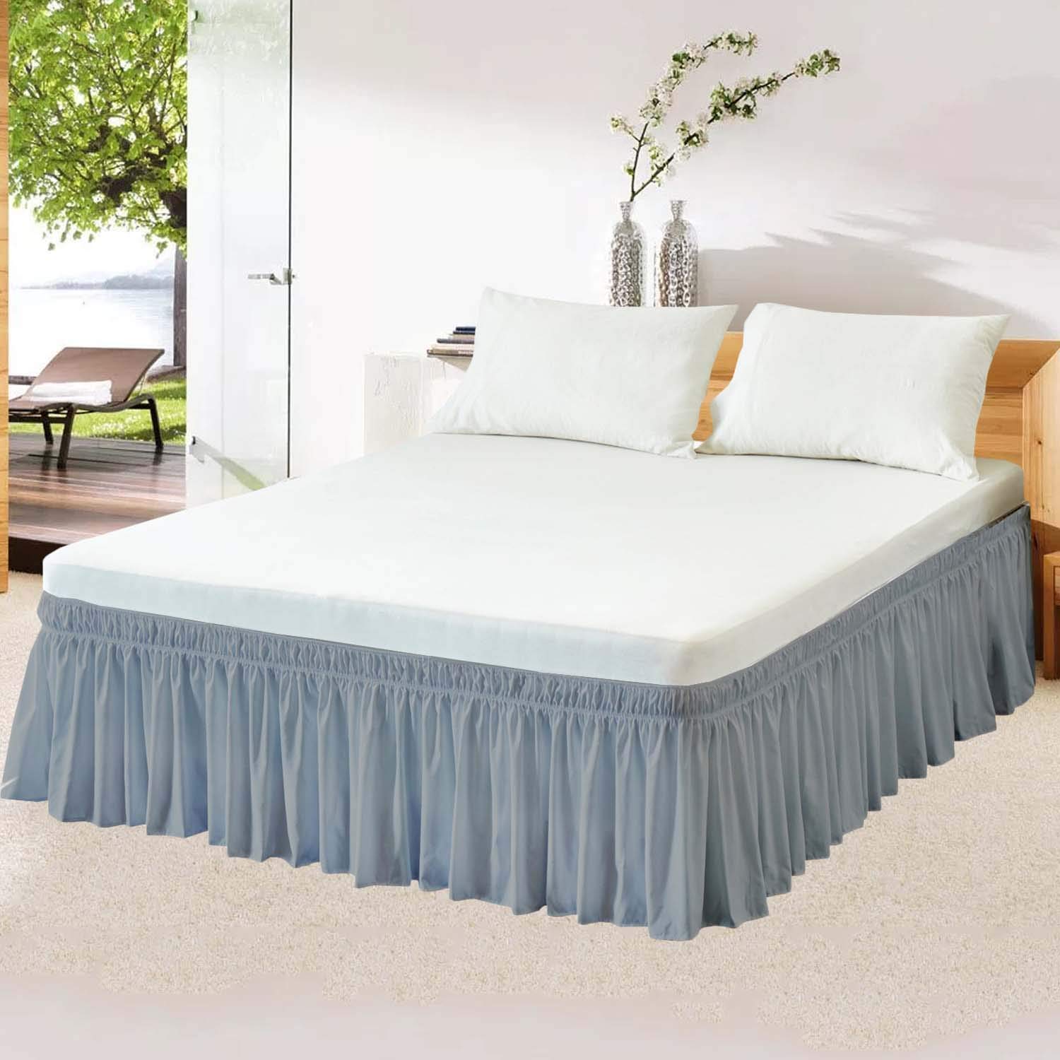 Premium 500 GSM 100% Silky Satin Twin/Twin XL Comforter Set - 8 Piece Luxury Hotel Quality Bedding in a Bag for Cozy Sleep & Elegant Bedroom Decor