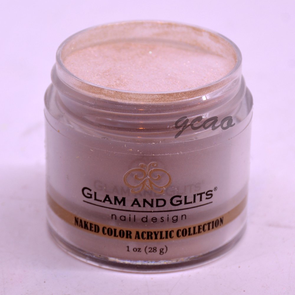 Glam Glits Acrylic Powder 1 oz - Totally Taupe NCAC408 Nail Dip Powder for Professional Salon & DIY Manicure at Home | Long-Lasting & Easy to Apply Nail Enhancement System