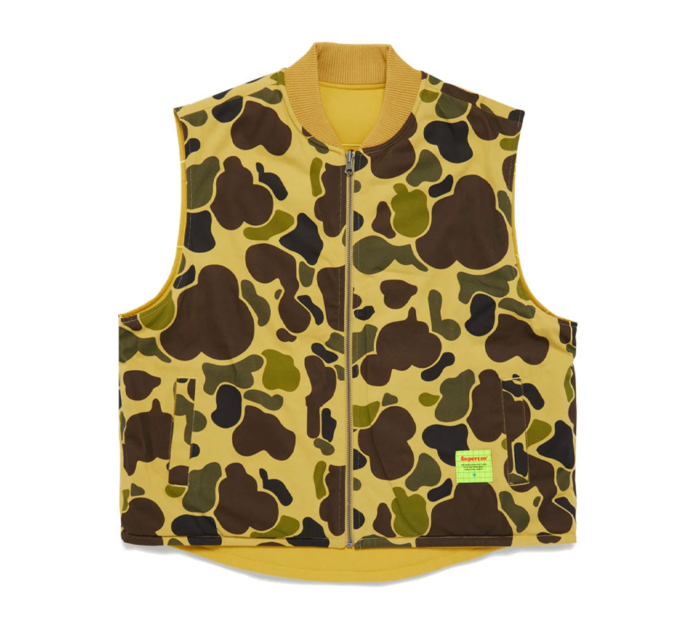 Duck Camo Hunting Vest for Men - Waterfowl Hunting Jacket with Multiple Pockets - Perfect for Outdoor Hunting, Fishing & Camping