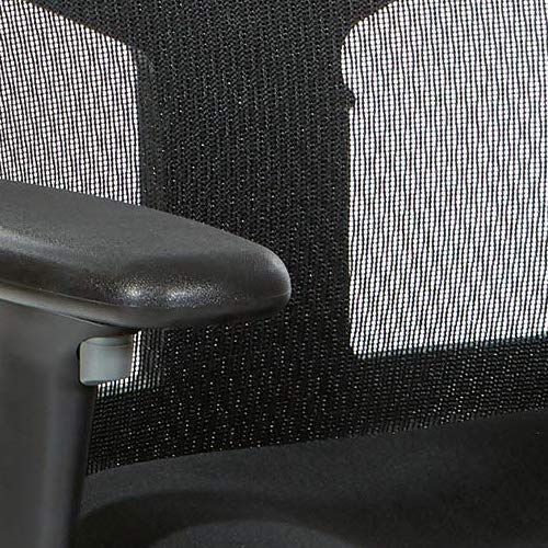 Office Star ProGrid Breathable Mesh Manager's Office Chair - Adjustable Seat Height, Multi-Function Tilt Control & Seat Slider - Mid Back Ergonomic Design with Coal FreeFlex Fabric - Perfect for Home Office, Executive Workspace & Long Work Sessions