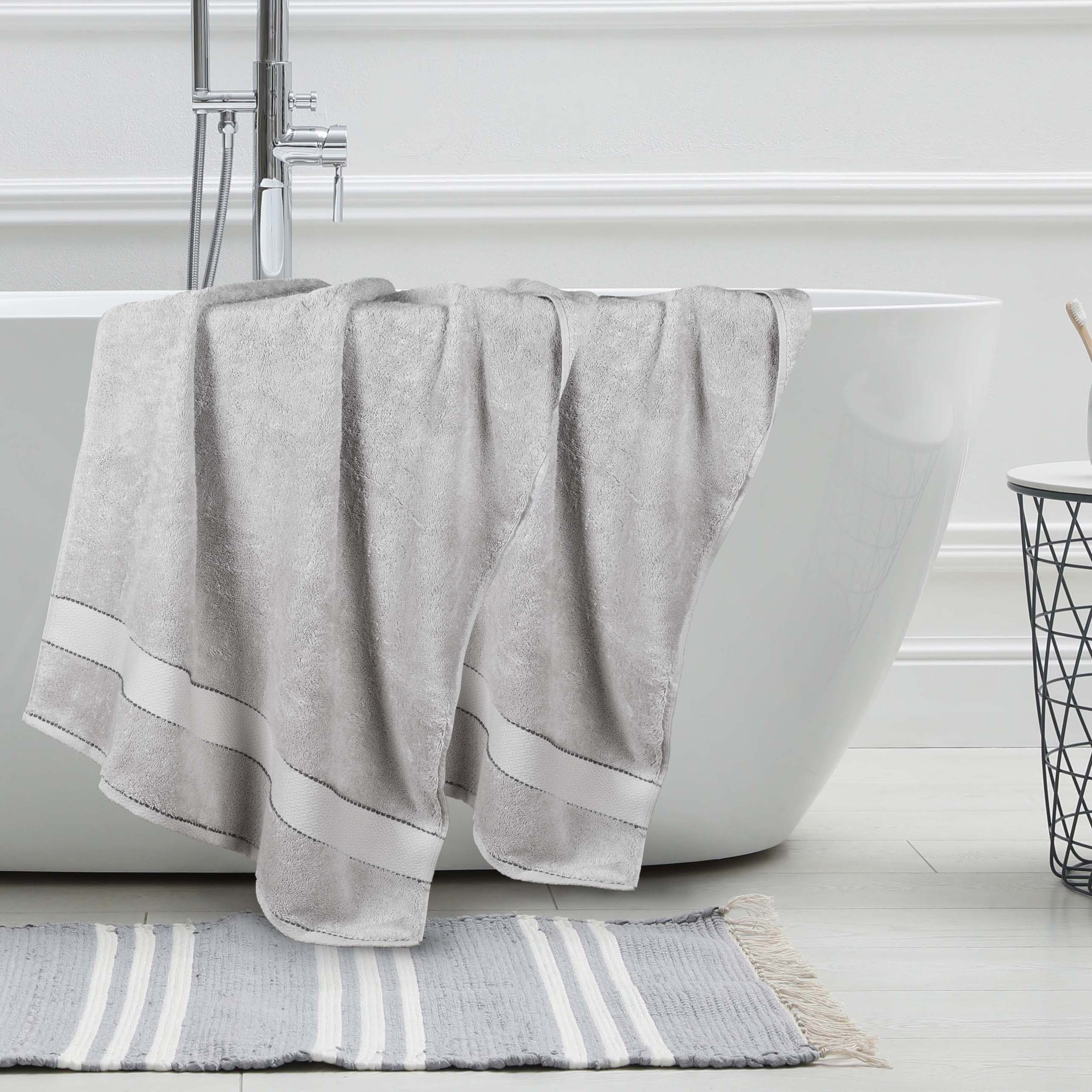 Premium Egyptian Giza Cotton Bath Towel Set of 2 - Ultra Absorbent & Soft Luxury Bath Sheets for Spa, Hotel & Home Use - Made in Egypt with Long-Staple Cotton