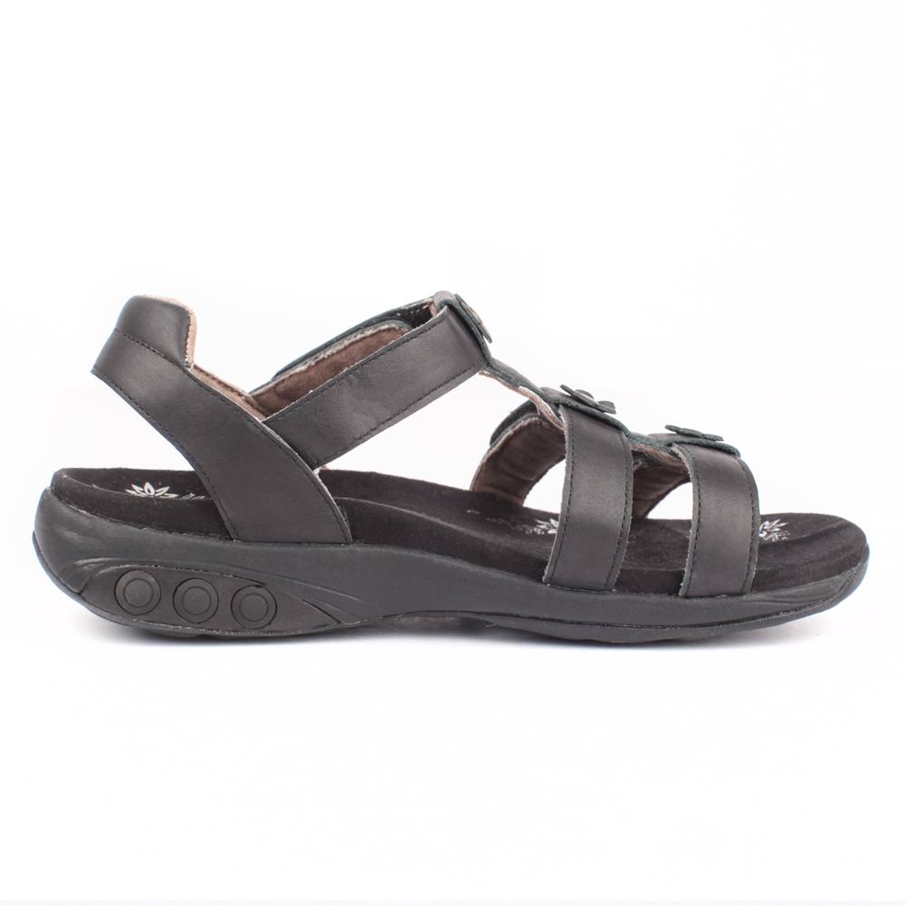 Claire Women's Adjustable Leather Gladiator Sandals - Stylish Summer Casual & Outdoor Walking Shoes for Women