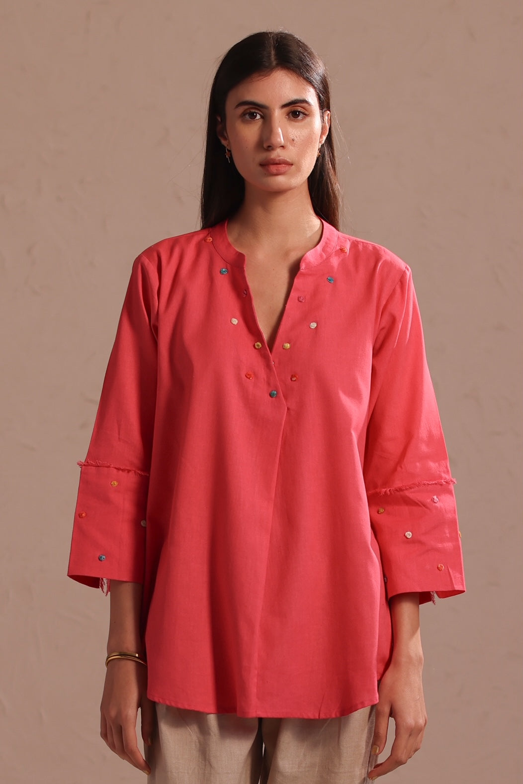 Cora Top 1 Women's Fashion Blouse - Trendy Casual Tops for Daily Wear, Work & Date Night Outfits
