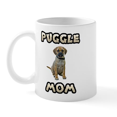 White - Puggle Mom Mug
