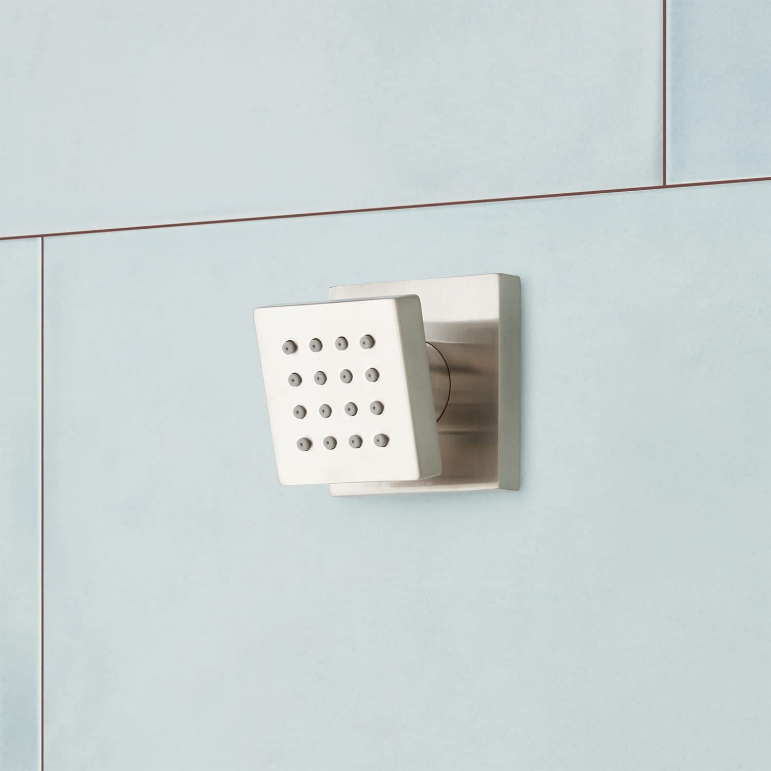 Signature Hardware 379997 Onassis Thermostatic Shower System with Shower Head, Hand Shower, Slide Bar, Body Sprays & Valve Trim - Chrome Finish | Perfect for Luxury Bathroom Renovations & Spa-Like Shower Experience
