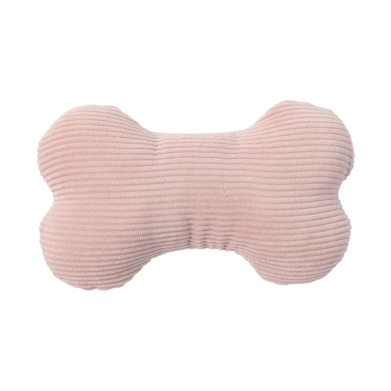 Fuzzyard Life Bone Soft Blush Dog Toy - Chew-Resistant Plush Puppy Toy for Small & Large Dogs (2 Sizes) | Perfect for Playtime, Training Rewards & Cuddling