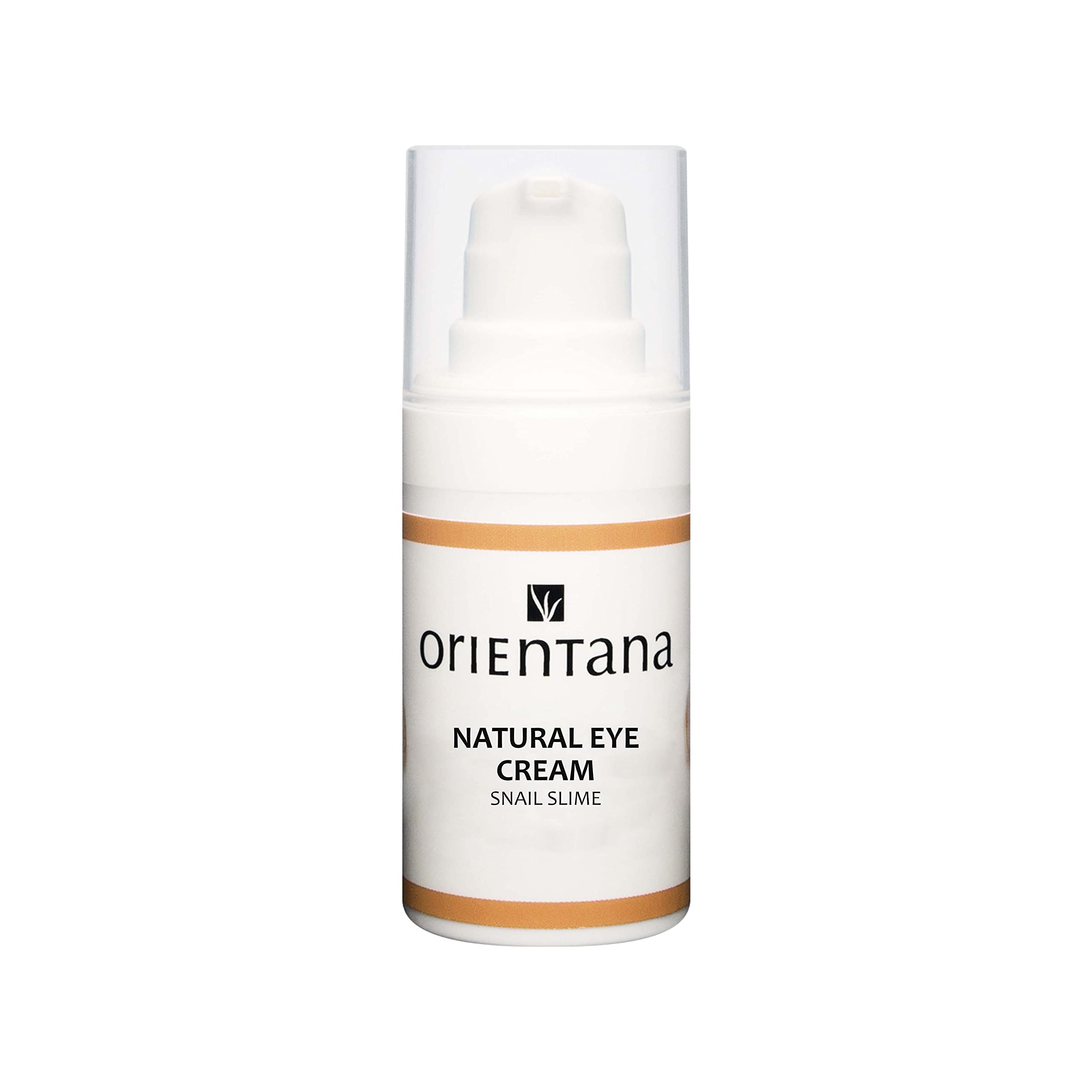 Orientana Natural Snail Eye Cream for Wrinkles, Dark Circles & Puffy Eyes - Anti-Aging Moisturizer with Collagen & Caffeine - Brightening & Hydrating Eye Treatment for Women - 15ml | Perfect for Daily Skincare Routine & Nighttime Eye Care