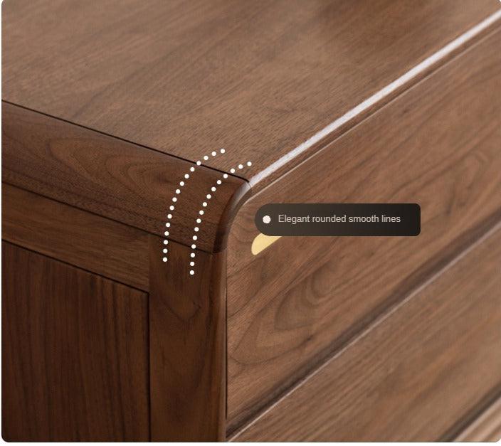 Black Walnut Solid Wood Wall Storage Drawer - Handcrafted Organizer for Bedroom, Bathroom & Entryway | Rustic Home Decor