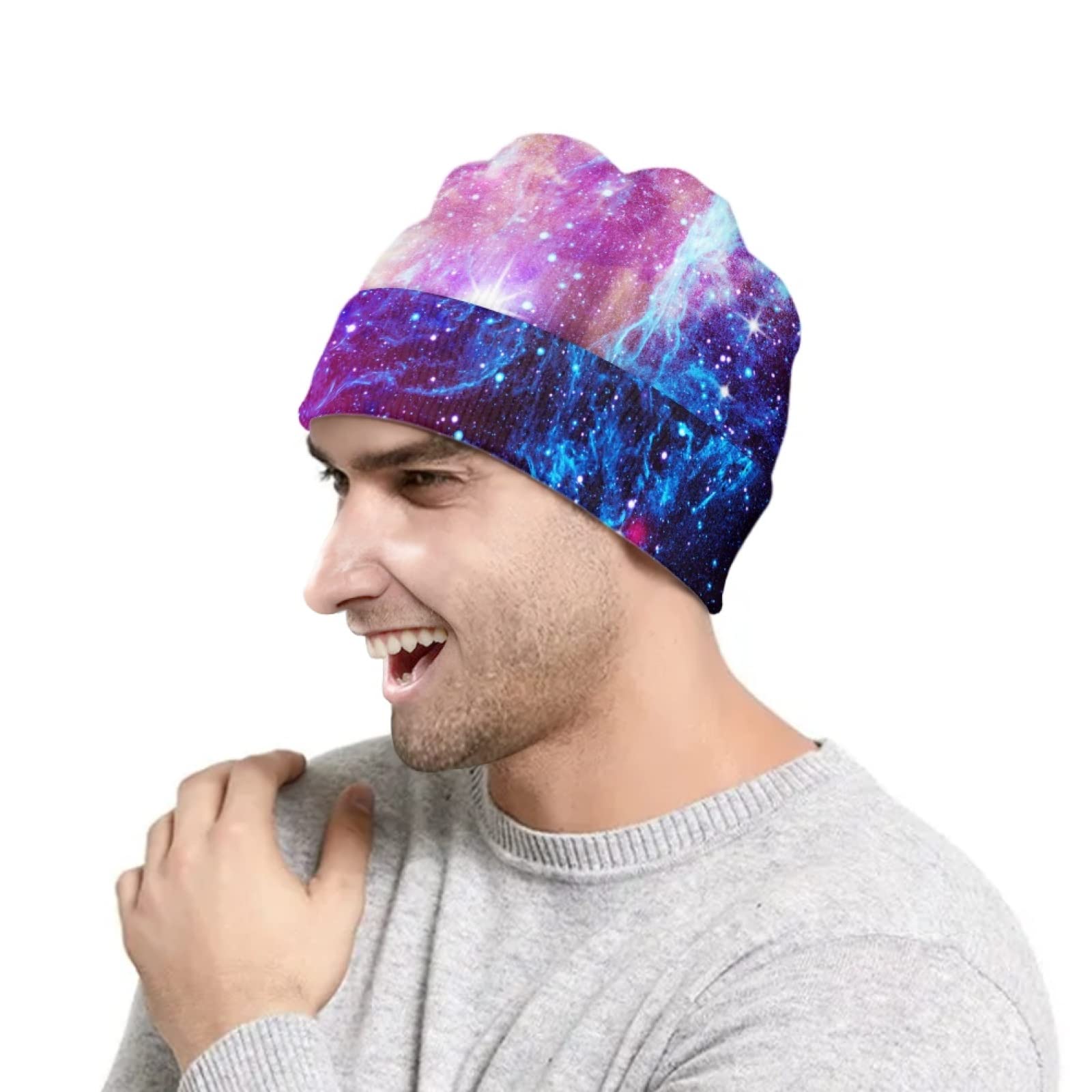 Unisex Buffalo Plaid Beanie Hat - Soft Warm Winter Skull Cap for Men & Women - Perfect for Skiing, Snowboarding & Outdoor Activities