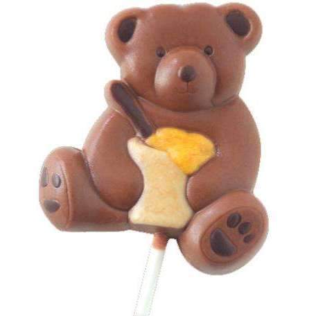Bear Cub Lollipops Chocolate Mold - Silicone Candy Molds for DIY Chocolate, Lollipops & Candy Making - Perfect for Birthday Parties, Baby Showers & Holiday Treats