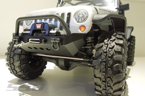 Rock Shield Front Bumper for SCX10 RC Crawler - Heavy Duty Off-Road Protection for Trails & Rock Climbing | Perfect for RC Adventure Enthusiasts