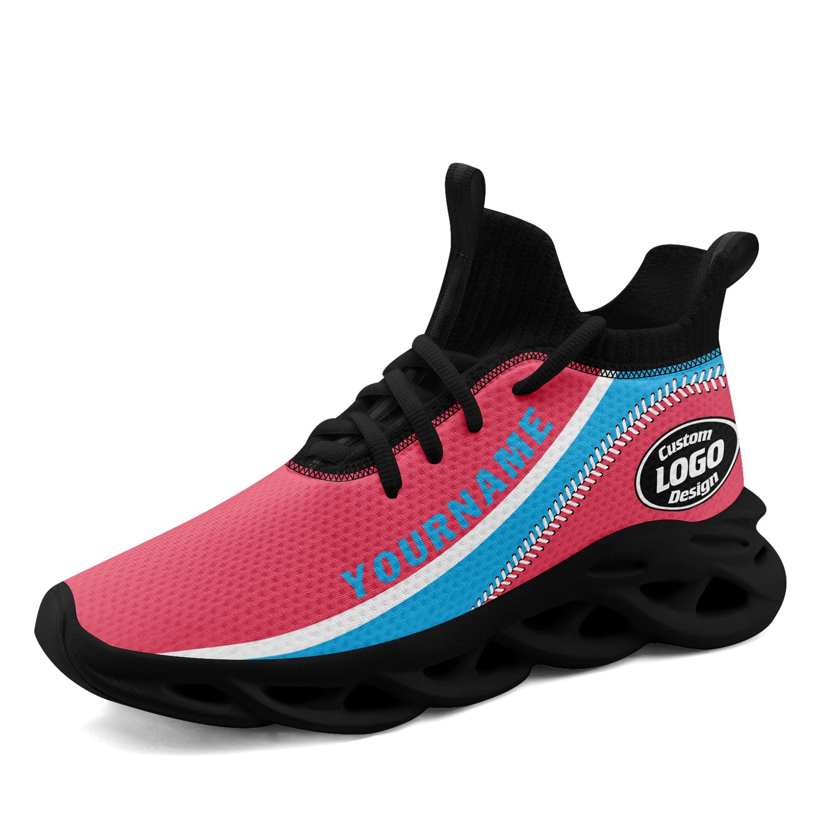 Custom Maxsoul Personalized Sneakers for Men & Women - Breathable Comfortable Running Shoes FN030A D028014 - Perfect for Gym, Workout & Casual Wear