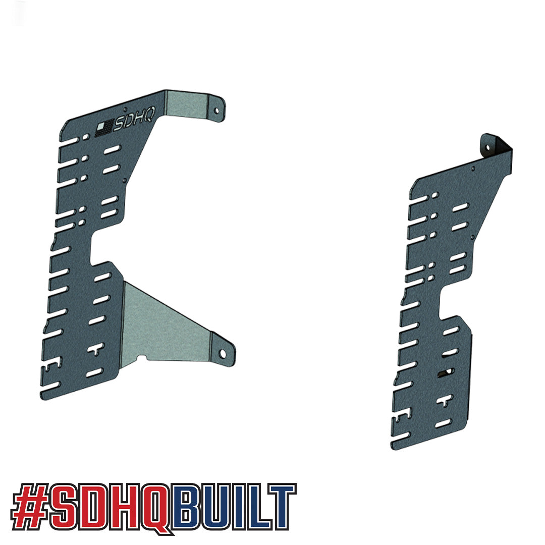 2022-2024 Toyota Tundra & Sequoia SDHQ Built Behind the Grille LED Light Bar Mount Kit - Off-Road Lighting Accessories for Night Driving & Adventure