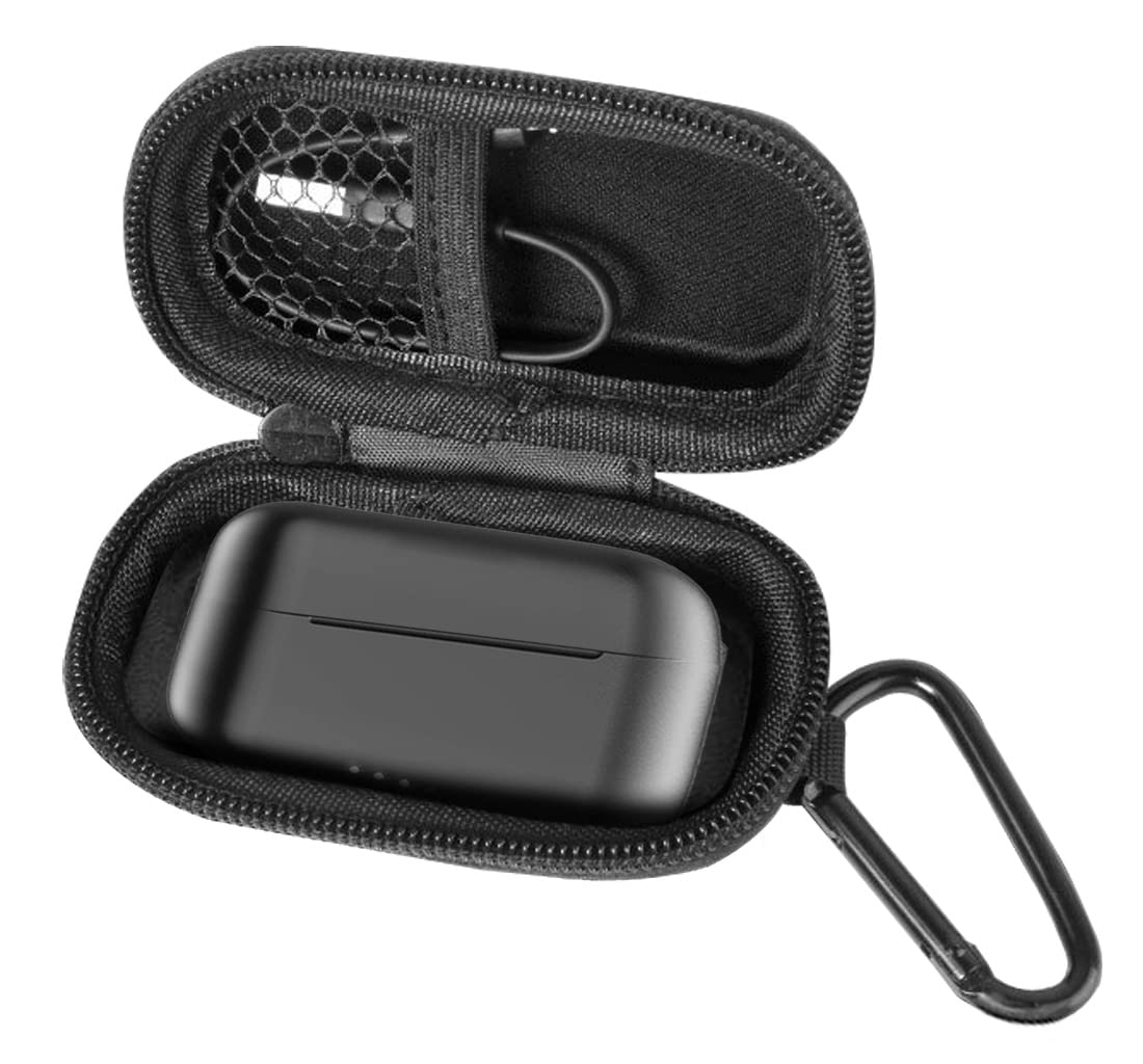 TOZO NC2 Hybrid Active Noise Cancelling Earbuds Protective Hard Case - Durable Travel & Gym Storage for Wireless Bluetooth Earbuds
