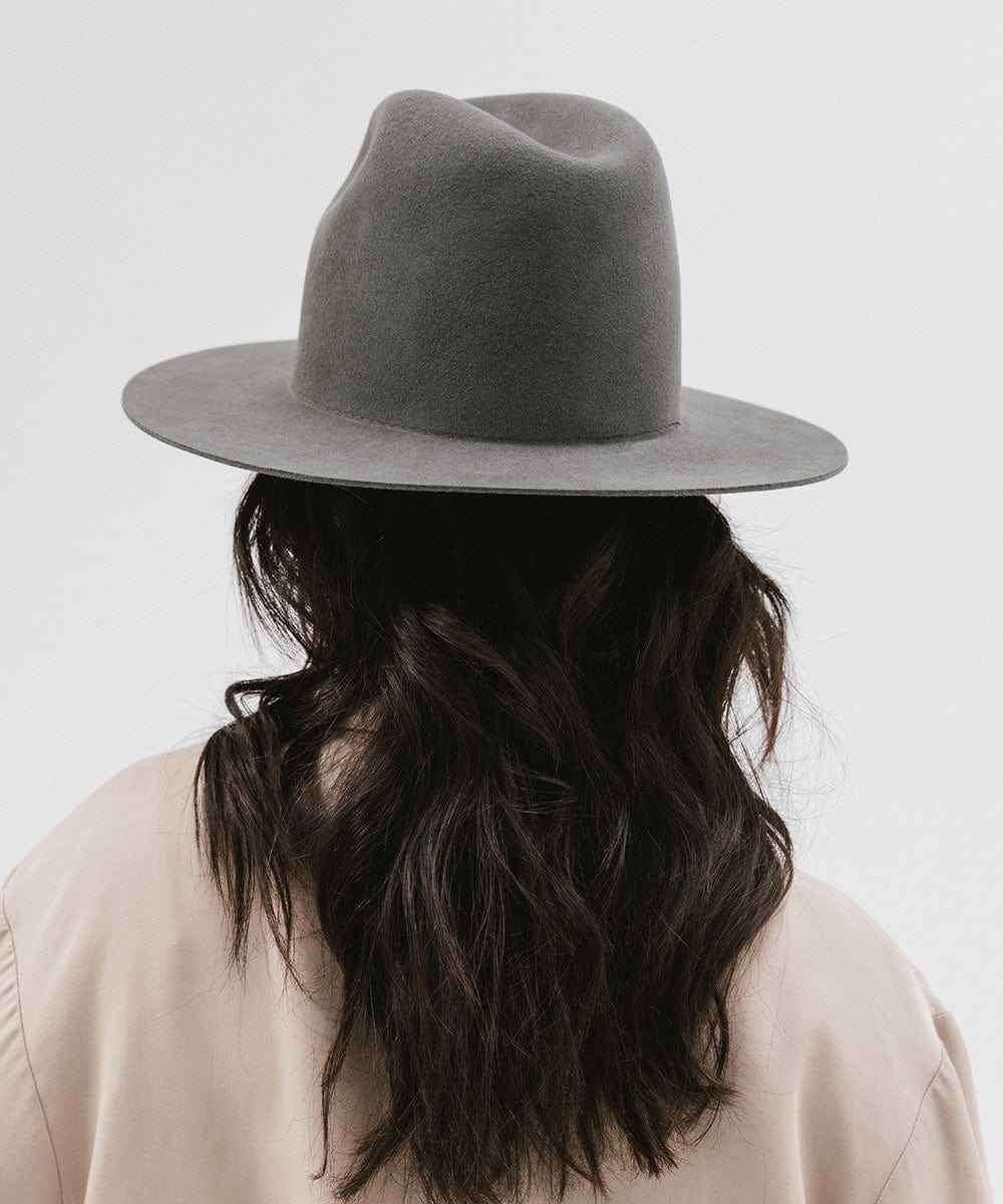 Billie Tall Fedora Hat for Women - Stylish Wide Brim Sun Hat with Adjustable Band - Perfect for Outdoor Events, Beach Vacations & Fashion Accessories