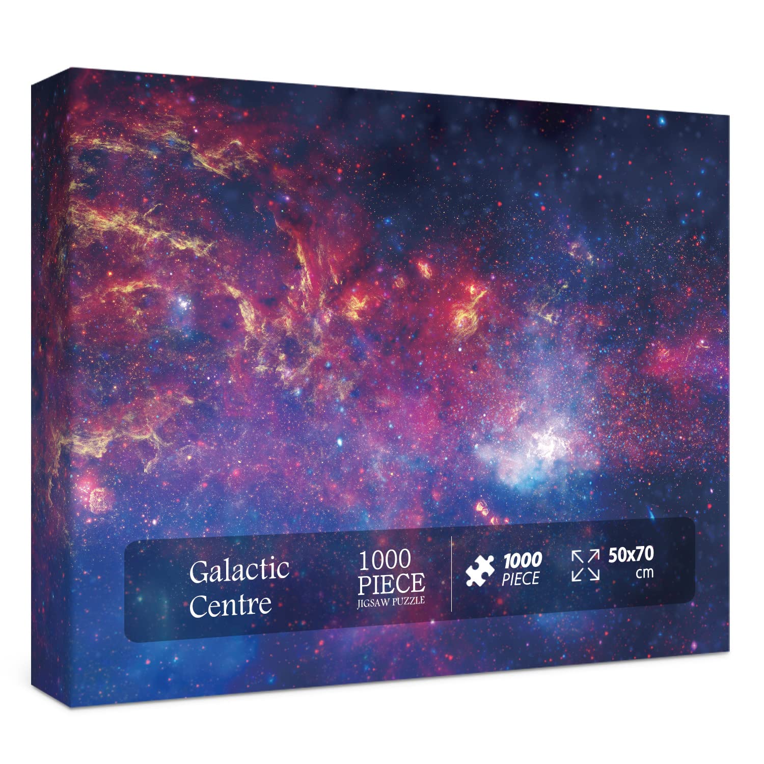 1000 Piece Space Puzzle for Adults - Galaxy Solar System Jigsaw with Hubble Galactic Center, Planets & Nebula - Challenging Astronomy Puzzle for Home Decor, Gifts & Relaxation