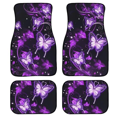 Butterfly Purple Floral