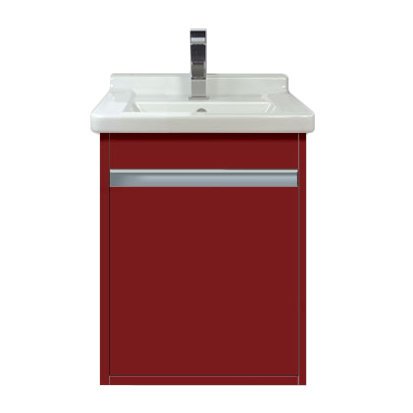 Duravit KT6662L5050 Ketho Wall-Mounted Vanity Unit with Left Hinge in Glossy White - Perfect for Modern Bathroom & Powder Room Design