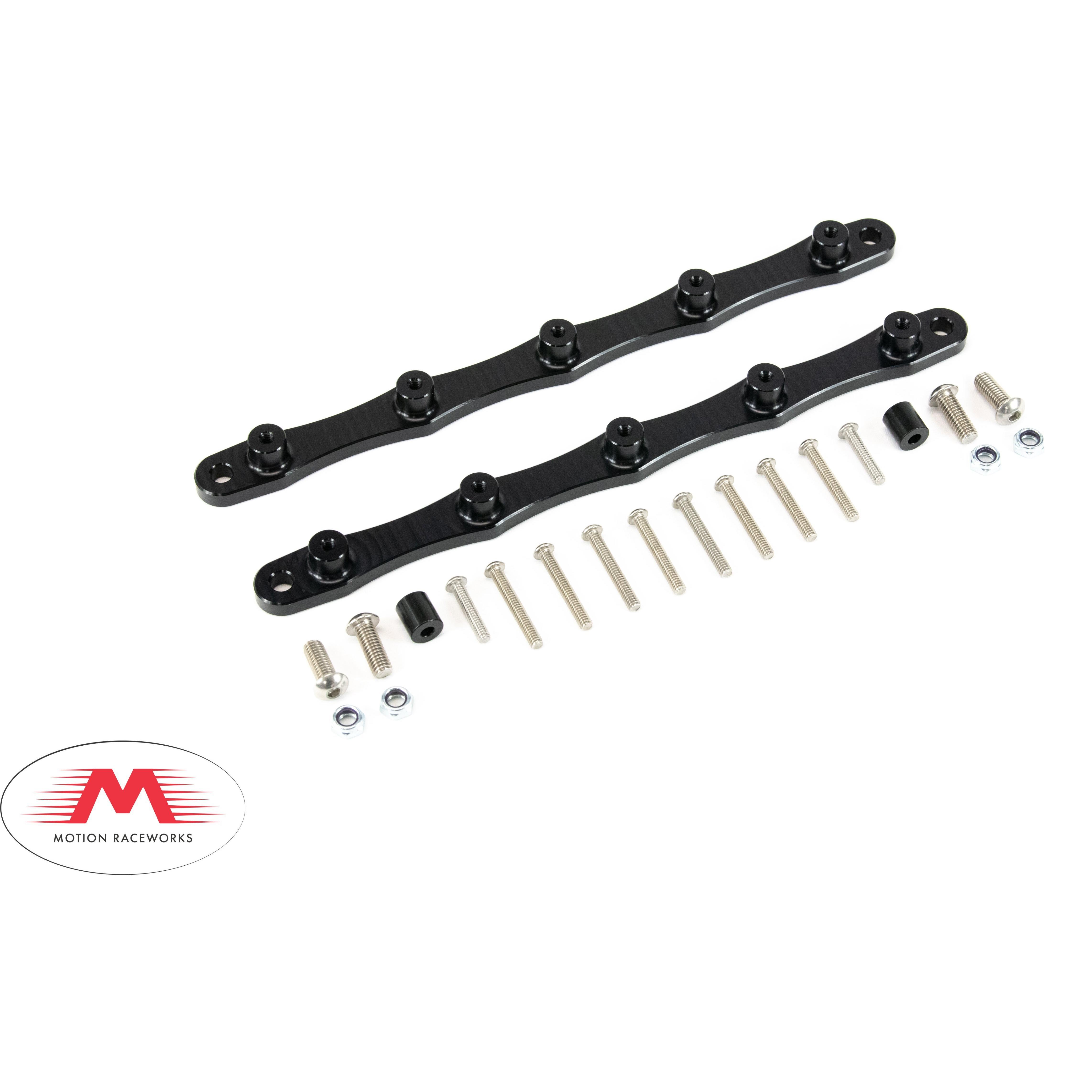 Motion Raceworks Billet Fueltech FT Spark MSD Pro 600 CDI Coil Mounts (Pair) - High-Performance Ignition Coil Brackets for Racing & Off-Road Vehicles - Perfect for Drag Racing, Drifting & Performance Upgrades