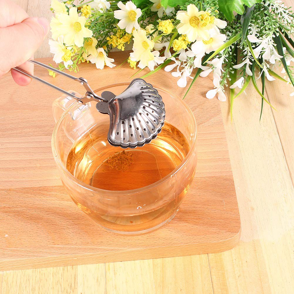 Premium Stainless Steel Tea Infuser - Fine Mesh Tea Strainer for Loose Leaf Tea, Rust-Proof & Durable - Perfect for Kitchen, Office, or Living Room Tea Brewing
