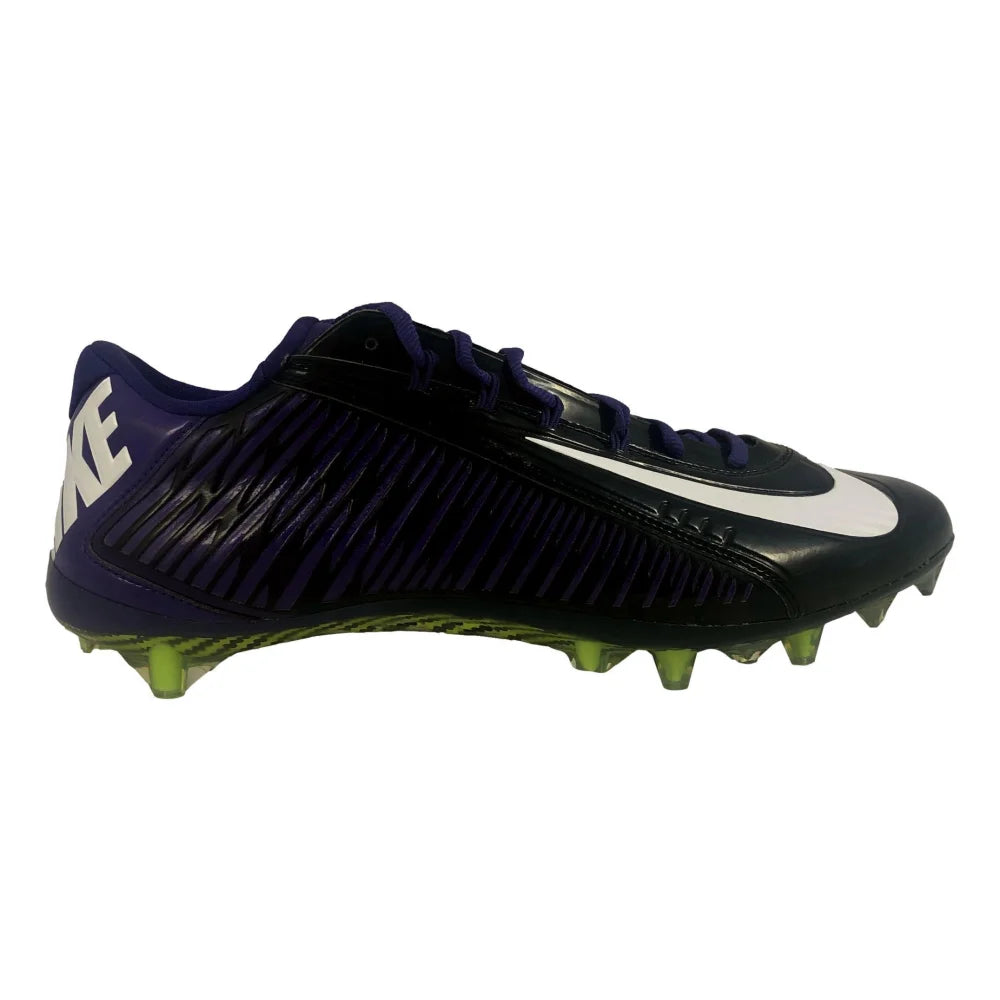 Jacob Eason Autographed Football Cleat - Indianapolis Colts & Washington Huskies Game-Worn Shoe with JSA COA - Perfect for NFL Memorabilia Collectors and Sports Fans Display