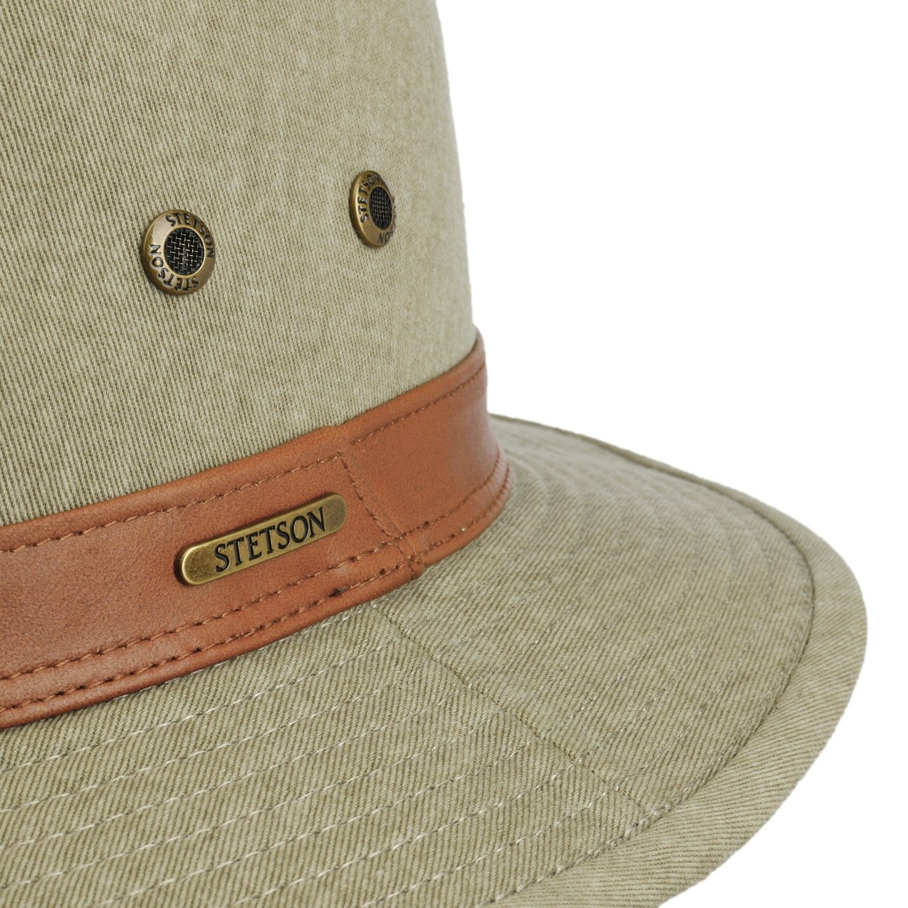 Stetson Cotton Traveller Outdoor Hat - Lightweight & Breathable Sun Protection for Hiking, Camping & Travel