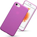 Apple iPhone 8 Plus Case - Shockproof Silicone Gel Cover with Soft TPU Bumper, Anti-Scratch & Anti-Fingerprint - Perfect for Everyday Protection (Pink) - Ideal for Work, Travel & Outdoor Activities