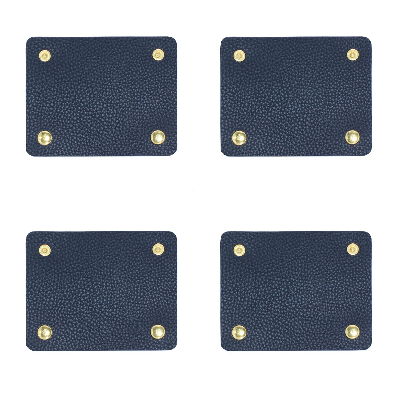4-Pack PU Leather Purse Strap Handle Wrap Covers - Strap Protector for Handbags, Purses, Clutches & Crossbody Bags (4