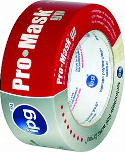IPG 5103-2 2 Inch x 60 Yards General Purpose Masking Tape - 16 Count Case - Perfect for Painting, Crafting, Home Repairs & Office Use