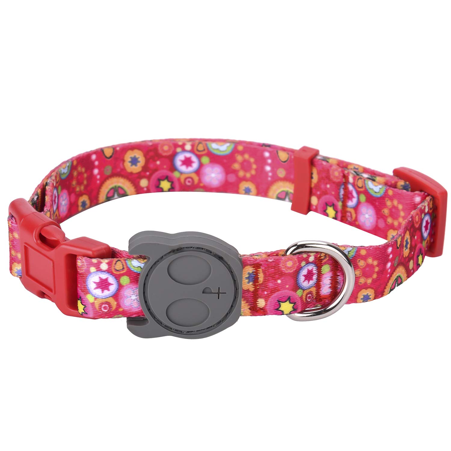 **Premium Adjustable Small Dog Collar - Durable Soft & Heavy Duty with Stylish Abstract Design - Comfortable for Puppies, Adults, Boys & Girls - Perfect for Indoor & Outdoor Walks, Training & Playtime**